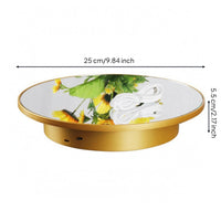 Electric Rotating Display Stand USB Powered Rotating Display Turntable Body Photo Gear for Video Filming