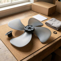 Matching Screw Cap 400 Mm Fan Blade Gray 16-Inch Fan Blade