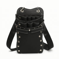 Hairstylist Tool Bag Compact Shears Holder with Strap Portable Scissors Holsters for Barbers