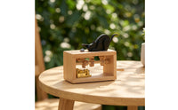 musical box with Open Compartment Manual Hand Crank musical box Nostalgic Decor for Desk