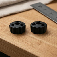 2 Pieces Cymbal Installation Caps Cymbal Stand Tops Ridged Music Accessories
