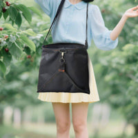 Wide Strap Fruit Picking Apron Front Clip Shoulder Apron Bag Reinforced Bottom Fruit Picking Bag Handsunrestricted