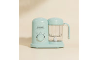 Compact Infant Food Steamer and Blender Electric Infant Food Blender and Steamer Rotary Control Latex-without Latex for Kitchen