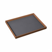 Walnut Display Tray Minimalist Design Wooden Jewelry Tray Handmade Household Storage for Shop Owners, Boutique, Craft Fair