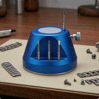 Aluminum Watch Strap Screw Tool Knurled Knob Screw Removal Base Recessed Slot