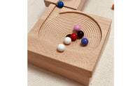 Bead Tracking Toy Sleek Track Board with Beads Sensory Bead Guide for Young Children