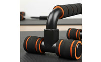 2 Pieces Push up Handles Arm and Chest Training Parallel Push up Handles Sturdy Base Upper Body Workout Handles for Beginners