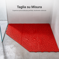 Interlocking Non-Slip Shower Mat for Bathroom and Pool Areas