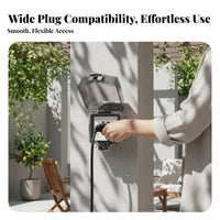 Waterproof Outlet Box Dustproof Weatherproof Outlet Box Easy Installation for Garden, Workshop, Bathroom