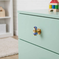 Cartoon Animal Cabinet Handle No Required Cartoon Animal Drawer Knob Creative Self Cabinet Handle for Children, Playroom, Nursery