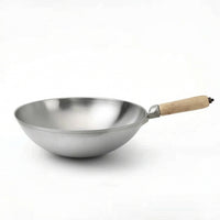 Wok Handmade Aluminum Wok Thickened for Kitchen