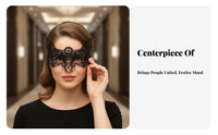 Princess and pattern Lace optic Covering Elegant Design Ornate optic Covering Intricate Pattern costume optic covering Mysterious Look for Women, Adults, Party-Goers, Halloween, Parties, Cosplay gatherings, Night Club