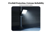 Long-Lasting LED Floodlight Long Lifespan Waterproof Outdoor Light Energy Saving for Parking Lots, Billboards, Courtyards