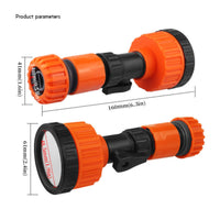 Long-Lasting Seedling Sprinkler Head Easy to Clean Fine Mist Watering Nozzle Leak-Proof Connection Garden Sprinkler Wand On/deactivate Switch for Gardeners, Farmers, Nursery, Greenhouse, Farm
