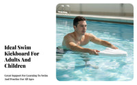 Swimming Kickboard Beginner Friendly Swim Practice Tool Non-Slip Grip Pool Training Board for Children, Beginners, Lake, Beach