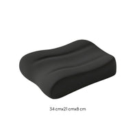 Contoured Center Console Armrest Cushion Raised Armrest Pad with Memory Foam Soft Center Console Pad Comfortable for Commuters