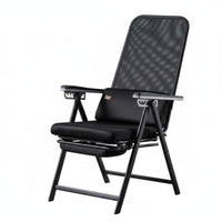 High-Back Ergonomic Reclining Chair with Footrest Adjustable Support Foldable Lounger with Footrest Integrated Headrest Office Furniture Reclines up to 170 Degrees for Gamers, Telecommuting Workers, Students