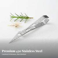 Seafood Bone Pliers Thickened Design Seafood Bone Tweezers Fowl Hair Remover Strong Grip Kitchen Deboning Tweezers Rustproof