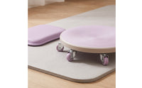 Anti-Slip Abdominal Exercise Slider Board Compact Ab Roller Board Multifunctional Fitness Equipment Beginner-Friendly for Living Room