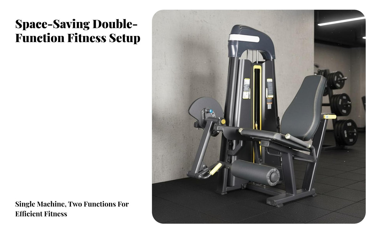 Inner Outer Thigh Machine 2-in-1 Design Inner Outer Thigh Adjustable Resistance Adductor Abductor Machine for Athletes, Fitness Center, Gym