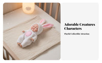 Sleeping Baby Doll Safe and Mini Reborn Doll Assorted Styles Changeable Clothes for Girls, Stocking Stuffers, Play Hours