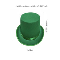 Stage Performance Black Top Hat Illusion Performance Prop Magician Top Hat Tall for Cosplayers, Performers, Cosplay Events