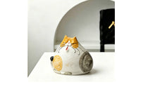 Cat Figurine Ornament Home Decor Textured