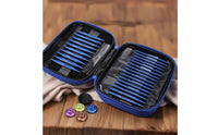 Interchangeable Circular Knitting Set Aluminum Knitting with Cables Zippered Portable for Knitters