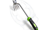 Weeding Tool with 4 Tines Handheld Hand Weeder Ergonomic for Garden, Homeowners