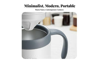 Stainless Steel Coffee Tumbler Thermal Cup Spill Resistant for Office