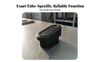 Furniture Accessory Elliptical Tube Plug Smooth Oval Tube Plug Easy Install Matte Finish Floor Protection for Fitness Equipment