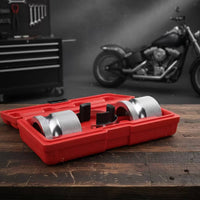 Universal Fit Motorcycle Fork Seal Installer Set Easy to Use Motorcycle Fork Seal Driver Heavy Duty No-Slip Grip for Workshop