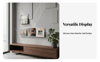 Space-Saving Vinyl Album Wall Ledge Minimalist Design Vinyl Album Holder Easy to Install Display Shelf Sturdy Construction for Music Lovers, Living Room, Bedroom