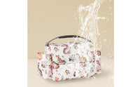 Removable Divider Baby Stroller Organizer Bag Strap Fastenings Stroller Organizer Bag Side Pockets Flap-Top