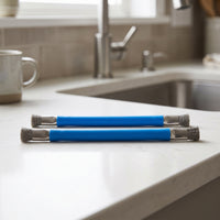 Dual-Head Stainless Steel Wire Brush for Kitchen Stove and Cooktop Cleaning