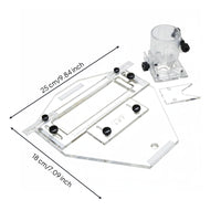 Guitar Bridge Slot Modeling Tool  Precision Cutting Guitar Bridge Saddle Slotting for Luthiers, Instrument Workshop
