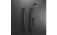 Manual Seat Slide Assembly Heavy-Duty Seat Slider with Lever Universal Hardware Forwards or Backwards for Forklift Operators, Forklifts