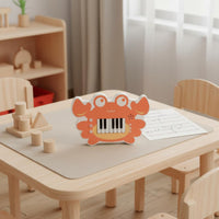 Early Educational Cartoon Creature Piano Toy Multi-Functional Kids Mini Piano for Toddlers