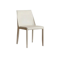 Nordic design Upholstered Saddle Chair Minimalist Design Seating Furniture Ergonomic spinerest Comfortable Padding for Interior Designers, homeowners, Renters, Dining Room, Kitchen, Bedroom, Home Office
