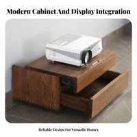 TV Console With Storage Drawers Extendable Media Stand Space-Saving Modern Wooden Media Cabinet for Home Theater, Living Room, Bedroom
