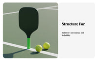 Pickleball Paddle Set Non-Slip Grip Pickleball Paddle and Sphere Set Sports Equipment Long-Lasting Lightweight Design