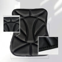 Motorcycle Seat Cushion Padded Scooter Seat Cushion Quilted Thick for Delivery Drivers, Daily Commuting, Long Trips