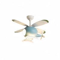 Kids Overhead Fan Light Airplane Overhead Fan Airplane Chandelier for Children