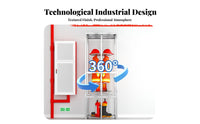 Operational Suit Storage Rack Stainless Steel Electric Uniform Dehumidifying Rack Double-Sided Design Fire Station Locker for Firefighters