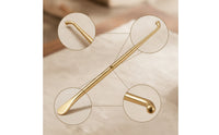 Ear Acupoint Instrument Brass Acupoint Presser Ear Massage Tool Double-Ended Smooth for Acupressure