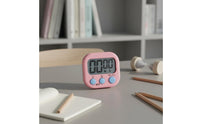Countdown Timer Digital Countdown Clock Electronic Cooking Timer Magnetic Countdown Timer Tabletop Timer Dual Mode Loud Alarm Suitable for Cooking Exercise Study