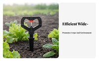 Butterfly Sprinkler Cooling Mist Butterfly Sprinkler Nozzle Wide Coverage Garden Irrigation Sprayer for Farmers, Nursery Yard, Farm, Greenhouse