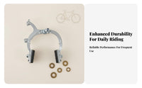 Hook-Type Caliper Brake High-Strength Iron Hook-Type Brake Calipers Street Bike Caliper Brakes Symmetrical Design Cycle