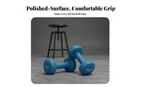 2 Pieces Long-lasting 5kg Hexagonal Dumbbell space-saving unattached Weights Ergonomic Grip Hand Weight non-rolling Design for Home Gym Users, Beginners, Adults, Dormitory, Strength Training, Muscle Building, exercise