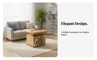 Multifunctional Lift-Top Expanding Coffee Table Multi-Functional Lift-Top Coffee Table Adjustable Height Household Furniture Space-Saving for Small Apartment Dwellers, Distant Workers, Homeowners, Living Room, Dining Area, Home Office